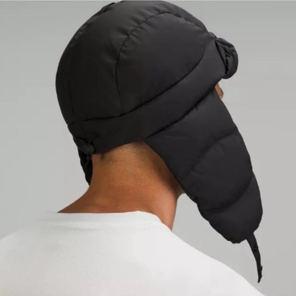 Lululemon Wunder Puff Down Trapper Hat Black XS/S NWT - Picture 4 of 11